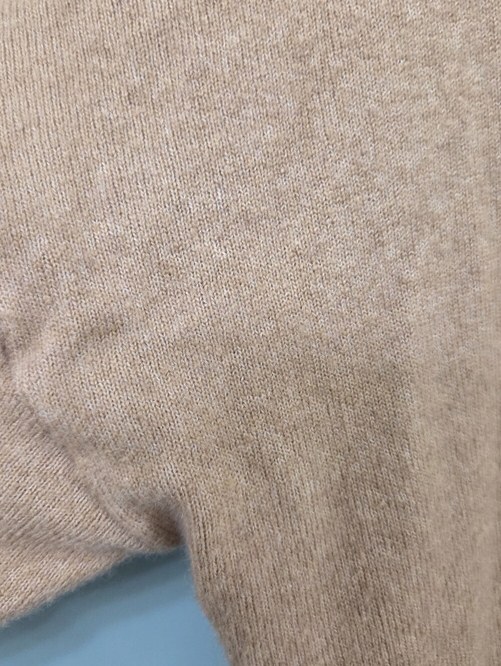 Ann Taylor Wool Blend Sweater Cardigan Womens Size Large Fall Cozy Neutral - Picture 4 of 13